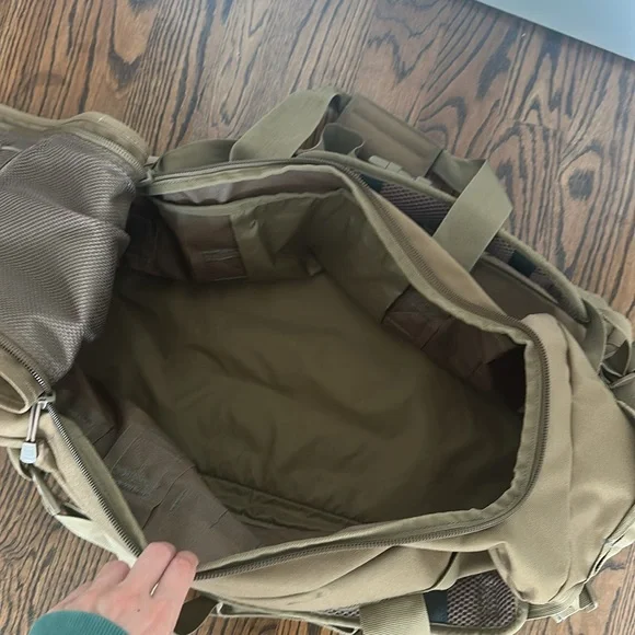 5.11 Tactical Duffle/Backpack Tan - Picture 6 of 8